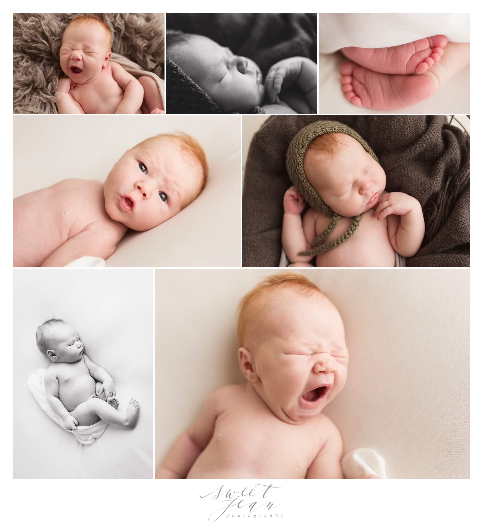 Redhead Newborn Session