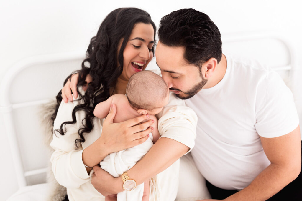 newborn boy with parents laughing indian sacramento sweet jean photography (017)