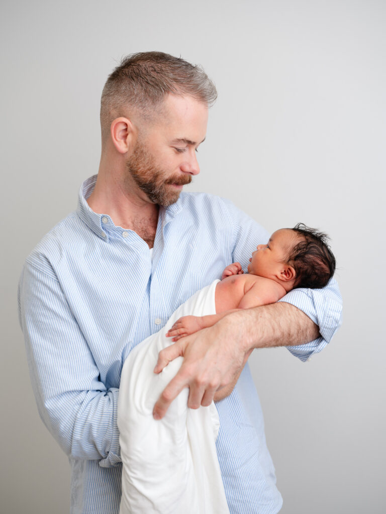 Sacramento-based newborn photography for families created through surrogacy